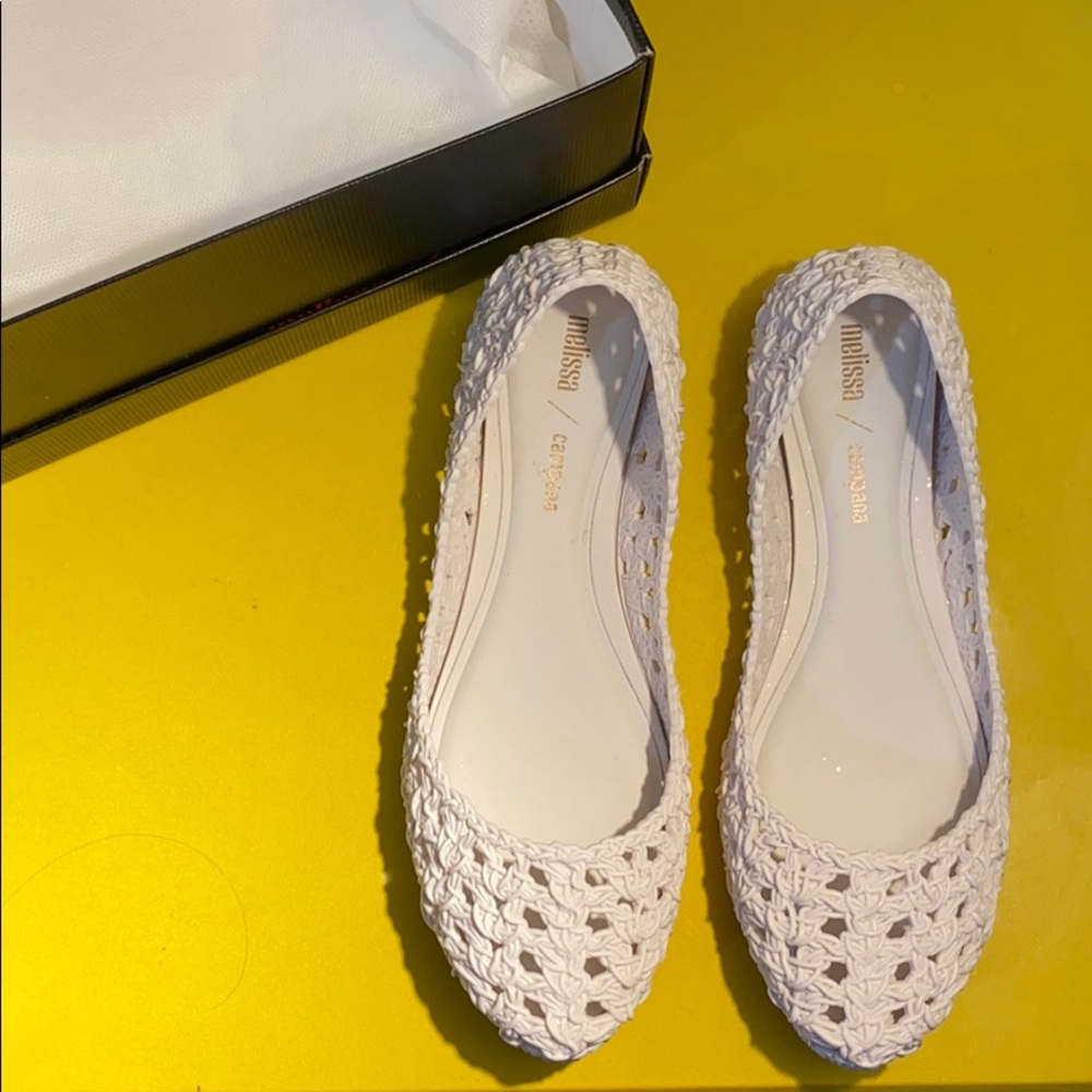 Melissa Campana Crochet (white)